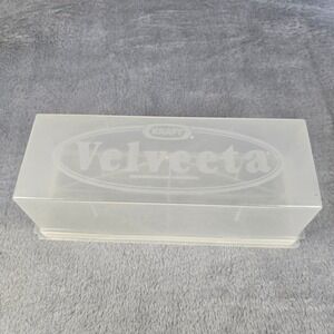 Kraft Velveeta‎ Cheese Storage Container Plastic Reusable Keeper Made in USA